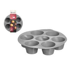 Dam Silicone Air Fryer Mold With 7 Compartments Gray - View 2