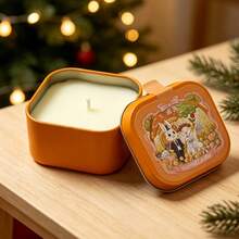 Tulip Cute Rabbit Tin Can Aromatherapy Candle Indoor Smokeless High Beauty Birthday Gift Companion Gift Interior Set Gift(Without Flowers) - Multi Scents - View 15