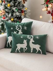 Green Cloth Reindeer