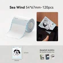 NiiMbot B21Pro/B1Pro/B2Pro Thermal Label Red Black Label DIY HD Photo Printing Adhesive Backing Waterproof /Tear/Oil Resistant - View 15