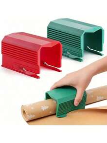 Dao cắt giấy gói quà Giáng Sinh lưỡi cắt độ chính xác cao, dụng cụ cắt thủ công DIY làm scrapbook, máy cắt giấy trượt cầm tay, quà sinh nhật/văn phòng gia đình, không dùng pin, hiệu quả chính xác, màu ngẫu nhiên - C[Máy cắt giấy] - Xem 2