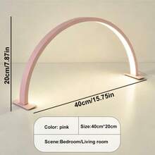 Half-Circle LED Nail Lamp, Desktop Arch Design, Portable USB Eye-Protection Light, No Shadow No Dark Hands, Fast Drying For Both Hands, Exclusive For Nail Artists, Rotatable And Adjustable Lighting, Suitable For Salons And Studios. Halloween - Multicolor - View 14