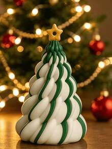 3D Printed Christmas Twisted Tree Ornament, Colorful Spiral Fidget Toy, Holiday Desktop Decoration, Creative Christmas Gift - Best Seller - View 10
