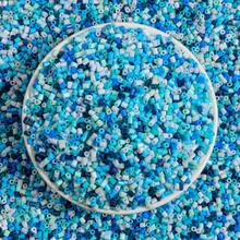 2.6mm Sundymot Fuse Beads, 1000PCS+ Blue-Green Color System Independent Packaging, Easy To Store, Not Easy To Spill, DIY Pendant Keychain, Jewelry Making Craft Raw Material, Graduation Season, Back To School, Christmas, Party Birthday Gift, Multi-Color 2.6mm Fuse Beads Bulk Refill Kit - 2.6mm Puzzle Beads - View 19