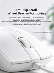 ASUS C10 Wired Optical Mouse, USB Plug And Play Computer Mouse With Ergonomic Grip, 1000 DPI Sensor, 3 Buttons, 1.5 M Cable And Smooth Tracking For Desktop PC, Laptop, Office Work, Home Use And Browsing - View 5