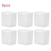 1/3/6/10pcs Stackable Refrigerator Storage Boxes, Transparent Plastic Multi-Purpose Containers For Storing Fruits, Vegetables, Snacks, Space Saving Kitchen Organizer, Reusable Food Storage Boxes - Clear - View 4