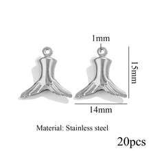 20-Piece Set Of 304 Stainless Steel 18K Gold-Plated Fashionable Star, Moon, And Geometric Pendants For DIY Necklace, Bracelet, And Jewelry Making - 1 Pendant - View 23