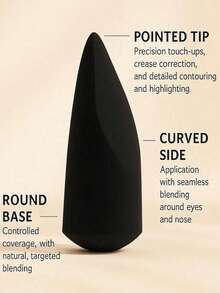 1pc High Quality Multi-Function Makeup Sponge, 3-In-1 Beveled Water Drop Shaped Makeup Sponge, Latex-Free Multi-Shape Beveled Water Drop Makeup Tool, Multi-Function Makeup Sponge, Cosmetics, Affordable, Room Decor, Vanity, Makeup Accessories, Powder Puff, Makeup Sponge, Loose Powder Puff, Makeup Sponge, Christmas Gift, Cosmetics, Makeup Tools, Special Offer, Gift, Women's Gift, Christmas Gift - Multicolor - View 8