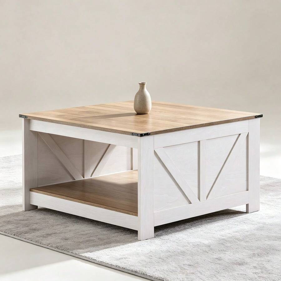 Outdoor Coffee Tables - White - View 1