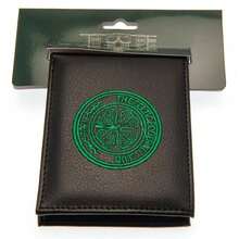 Celtic FC Embroidered Wallet - Black/Green - View 2