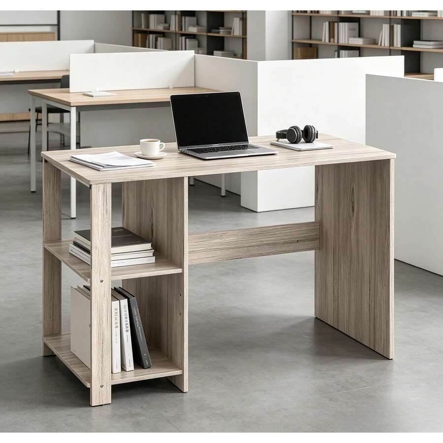 Home Office Desks - Beige - View 1