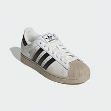 Adidas Originals Superstar 2 Classic Shell-Toe Basic Daily Versatile Casual Low-Top Sneakers Unisex Bright White - Bright White - View 4