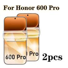 2pcs Hydrogel Screen Protector Film For Honor 600/ 600 LITE /600 Pro /600 E Soft Screen Film Non-Glass Protector Film High Definition Transparent Phone Screen Protector TPU Soft Film Full Coverage - Clear - View 4