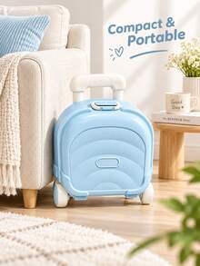 Suitcase, Carry-On Luggage, Travel Case-A Rolling Suitcase With A Retractable Handle. Lightweight And Portable, It Makes An Exquisite Holiday Gift - Multicolor - View 8