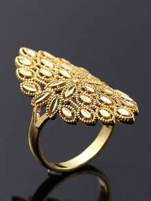 1pc Exquisite Ring Women's Wedding Anniversary Accessory Gift - 1# - View 5