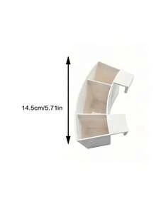 [Ceramic Tool Storage]White 3-Slot Adjustable Pottery Wheel Tool Rack, Ceramic Tool Storage Holder, Ceramic Tool Rack, Tool Storage Box, Multifunctional Storage Box, Brush Storage, Makeup Brush Storage,Suitable For Studios & Craft Lovers ﻿ - Multicolor - View 9