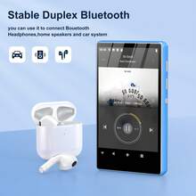 SWOFY MP3 Player With Bluetooth And WiFi, M503Pro MP4 Players For Kids With Spotify, Spotify Kids, FM Radio, Audible, 4.0" Touch Screen Music Player With Parental Controls, Up To 1TB - View 6