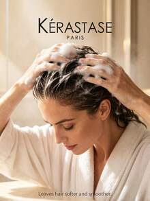 Kérastase Black Diamond Key Repair Shampoo 80ml, Luxury Repairing Shampoo Designed For Dry And Damaged Hair, Travel Size - Shampoo - View 2