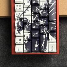 Death Theme Keycaps, 73 Keys, Cherry Height, Anime Keycaps, PBT Material, Compatible With 60, 65, 68 Layouts - View 4