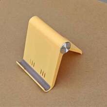 SANDA Half-Piece Foldable Portable Desktop Phone Stand, Premium ABS, Adjustable Angle, Compact Lightweight Pocket Size, Suitable For All Smartphones And Tablets, Stable Anti-Slip, Space-Saving - Rectangle - View 15