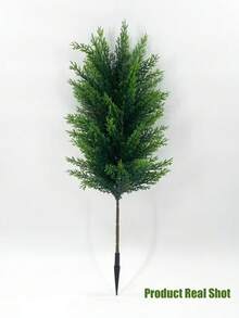 2/1 st konstgjord tall, UV-beständig och tvättbar, med spetsig botten för direkt plantering, lättskött grönska, lämplig för trädgårdslandskapsdesign, heminredning och högtidsstämning, kruka ingår ej - Multifärgad - Visa 11