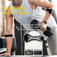 1pc Tennis Elbow Support Strap, Adjustable Band With Detachable Padding, Comfortable, Unisex, Suitable For Outdoor Sports, Basketball, Cycling, Volleyball, Badminton, Golf, Climbing - Multicolor - View 8