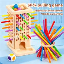Toys & Games, Educational & Science Toys, Early Development & Activity Toys, Sorting, Stacking & Building Toys, Jenga Game - Multicolor - View 2