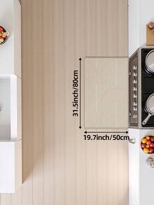 1 buah Karpet Panjang Berpola Geometris Warna Beige, Keset Dapur, Keset Pintu, Serbaguna untuk Kamar Mandi/Dapur/Luar Ruangan/Lorong/Kamar Tidur/Ruang Tamu, Dapat Dicuci dengan Mesin, Mudah Dibersihkan, Karpet Anti Selip, Dekorasi Rumah Musim Gugur untuk Kamar Tidur, Dekorasi Natal Musim Gugur/Musim Dingin - MultiWarna - View 18