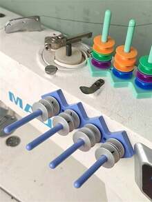 Magnetic Sewing Machine Core Holder - Plastic And Metal Core Storage Holder With Strong Magnetic Base For Orderly Access, Essential Sewing Accessories - Multicolor - View 7