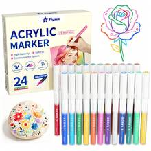 Transparent Barrel Liquid Ink Markers, 16/24/36/48/72 Colors Liquid Ink Art Pens, Suitable For Painting, Coloring, Journaling, Crafts, Student And Office Supplies - Liquid Ink Marker - View 7