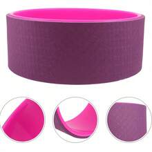 Dual Color Anti-Slip Yoga Wheel, Thick Hard Inner Ring, Pressure Resistant, Yoga Back Bend & Pilates Spine Relief Fitness Tool - Multicolor - View 8