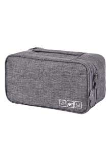 Portable Travel Underwear Storage Bag, Lightweight Zippered Storage Pouch, Multi-Functional Bra Storage Bag With Hanging Hook - Multicolor - View 15