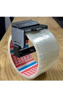 1pc Handheld Tape Cutter Dispenser, Suitable For Tape Rolls Up To 50mm Wide, A Fast Cutting And Sealing Tool For Packaging, Warehouse Office And Home Use, Tape Not Included - A - View 6