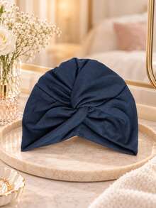 Twist Knot Stretch Turban Set, Soft Jersey Knit Head Wrap For Daily Hijab Inner & Chemo Wear, Birthday Holiday Gift Pack For Women - Multicolor - View 5
