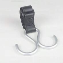 Baby Stroller Hooks Double Hooks Stroller Accessories Solid Color Stroller Accessories Bicycle - Multicolor - View 8
