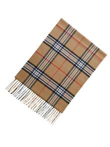 1pc Classic Plaid Scarf For Couples, Reversible Korean Style Neck Warmer Blanket Men Accessories Men Scarves - Multicolor - View 2