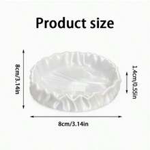 1/2pcs Elegant Cloud-Shaped Single-Layer Storage Tray, Premium Jewelry And Perfume Display Stand, Multi-Functional Key, Lipstick And Small Item Organizer, Vanity, Bathroom, Bedroom, Office Decor And Holiday Gift, Accessory Holder, Accessory Tray, Jewelry Tray, Jewelry Storage Box, Christmas Gift - Multicolor - View 13
