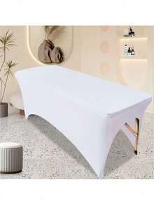 1pc 6ft Elastic Lash Bed Cover, Salon Massage Bed Sheet, Suitable For Lash Bed Beauty Salon - Multicolor - View 8