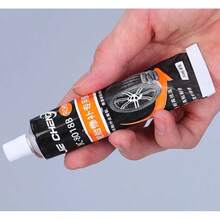 Adhesivo de caucho líquido negro, impermeable y resistente a altas temperaturas, para la reparación de neumáticos de automóviles. Pegamento de alta resistencia para la reparación y sellado de neumáticos. Disponible en envases de 30 ml y 50 ml. Herramientas profesionales para la reparación de automóviles, dis - A - Ver 2