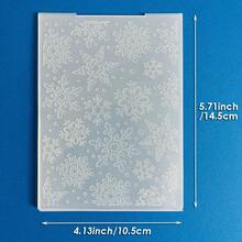 Christmas Embossing Plates, Snowflake, Christmas Tree, Decorative Ball, Thanksgiving Text, Floral Pattern Embossing Templates, For Greeting Card Making, Scrapbooking, DIY Paper Craft - Christmas-1 - View 11