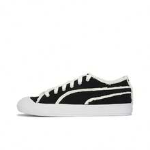 PUMA Capri Raw Cut Retro Versatile Low-Top Sneakers Unisex Black & White, - Black - View 15