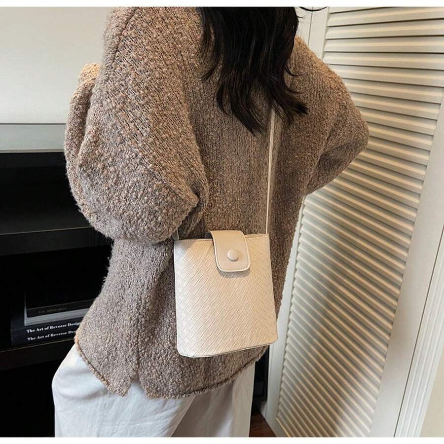 Women Shoulder Bags - White - View 1