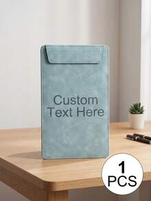 [Custom] A4/A5/A6/A7 Leather Clipboard Set | Customizable Name + Multiple Colors | Hard Clipboard + Loose-Leaf Binder + File Folder | Suitable For Office Meetings, File Organization, Back To School, Exam Storage | Personalized Gift, For Teacher - Leather Folder (multi-color) - View 23