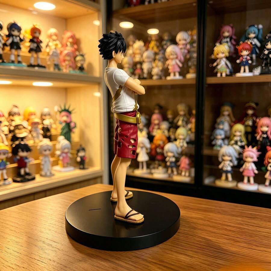 bandai Figur Anime Jepang One Piece DXF Versi Film RED Pose Berdiri Hiasan Meja Grosir Model Figur Anime 2D - MultiWarna - View 1