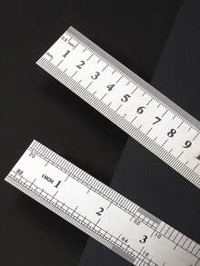 50cm/20 Inch Stainless Steel Flexible Ruler, Lightweight And Portable, Suitable For Industrial Measurement, Office And Home Use - Measuring Tape - View 2