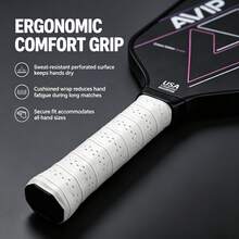 AVIP 5 PRO Gradient Pickleball Paddle, T700 Carbon Fiber Surface, Enhanced Grip And Spin, 16MM Polypropylene Honeycomb Core, Suitable For Beginners And Advanced Players - Multicolor - View 5