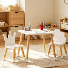 Kids Tables & Chairs - White - View 1