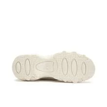 PUMA Pulsar Wedge Split Leather Synthetic Leather Bow Sport Comfort Shock Absorption Wear-Resistant Low-Top Casual Shoes Women's Rice Pink - Off White - View 6