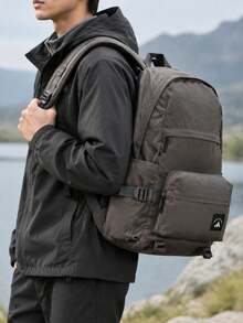 Adidas Men's & Women's Outdoor Lightweight Backpack MH 2IN1 BP Daily Commute Backpack KC0263 - Charcoal Gray - View 2