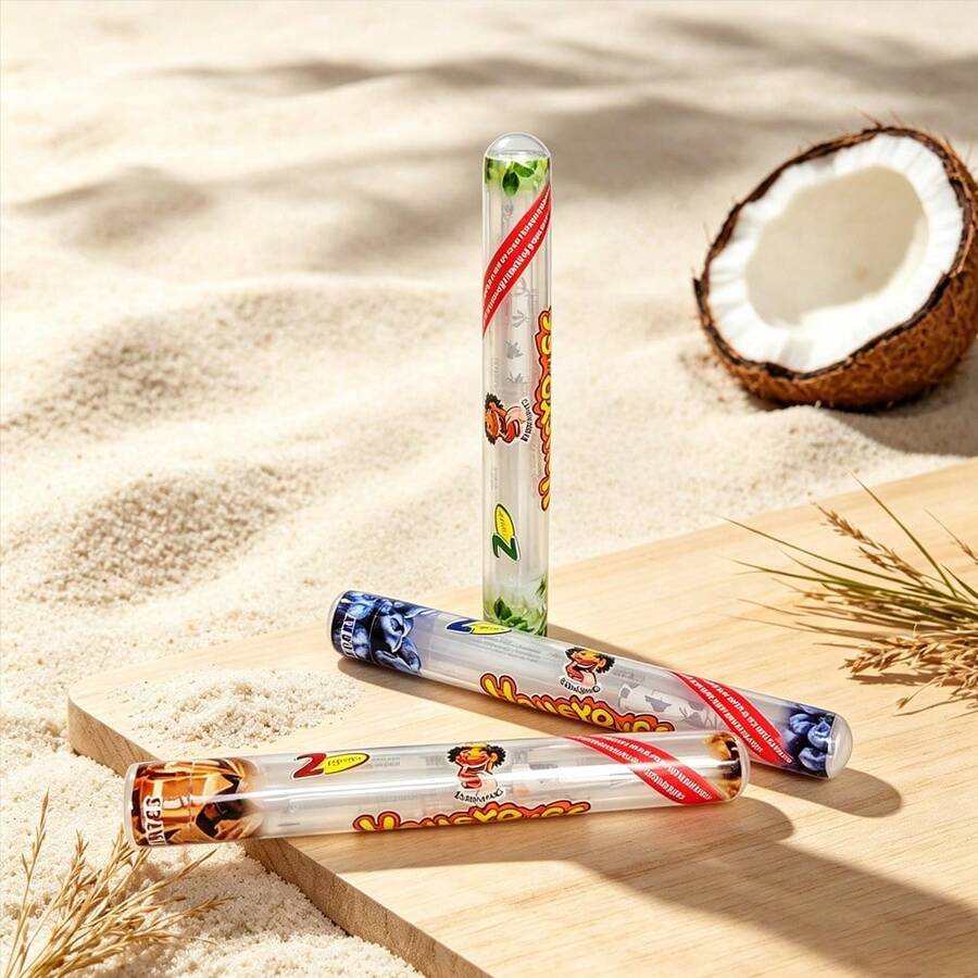 3in1, Independently Packaged Portable 110MM Length Rolling Papers, Portable Pre-Rolled Cone-Shaped Rolling Papers, Suitable For Outdoor Portable Style Rolling Papers, Perfect Gift For Smokers! - View 1